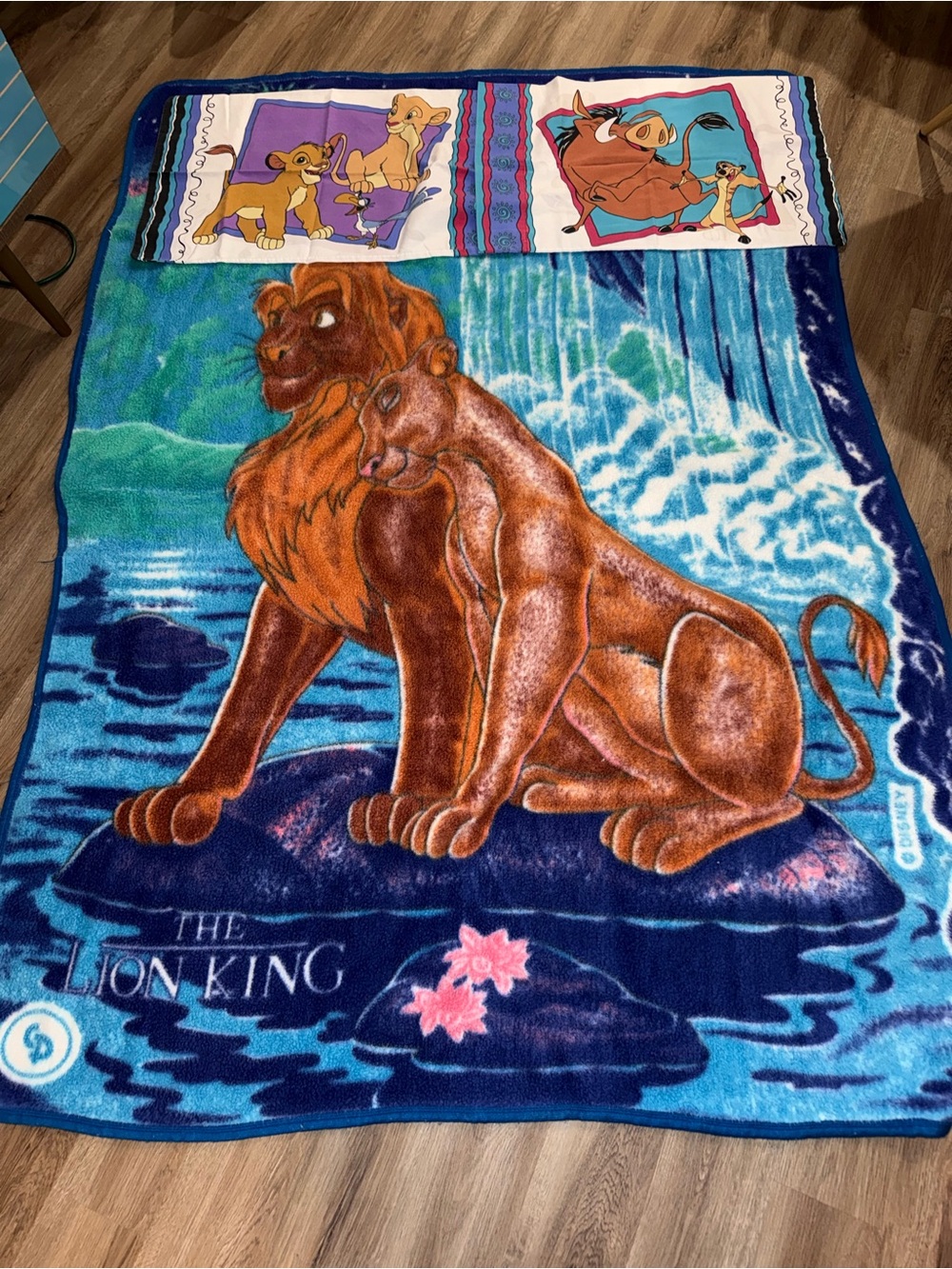 Vintage lion king bedding set